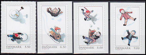 Danmark AFA 1595E - 98E<br>Postfrisk